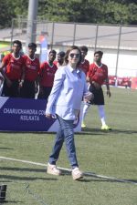 Nita Ambani at national soccer finals for schools on 7th Jan 2017